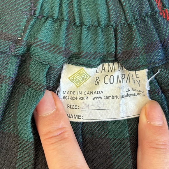 Vintage Pleated Wool Skirt - Picture 7 of 10